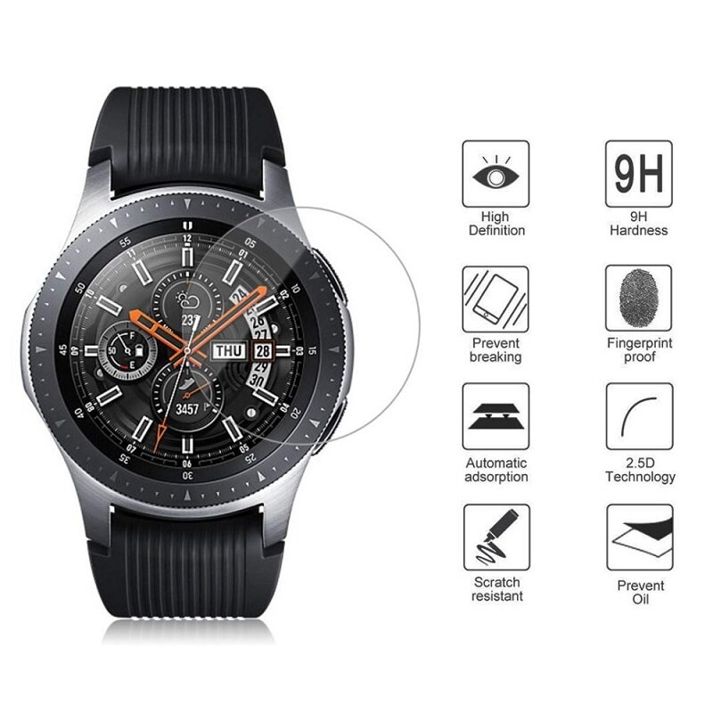 1/2 sztuk dla Samsung Galaxy Watch 3 45mm 41mm miękka folia hydrożelowa 9H Premium folia ochronna na ekran Smatwatch akcesoria nie szkło