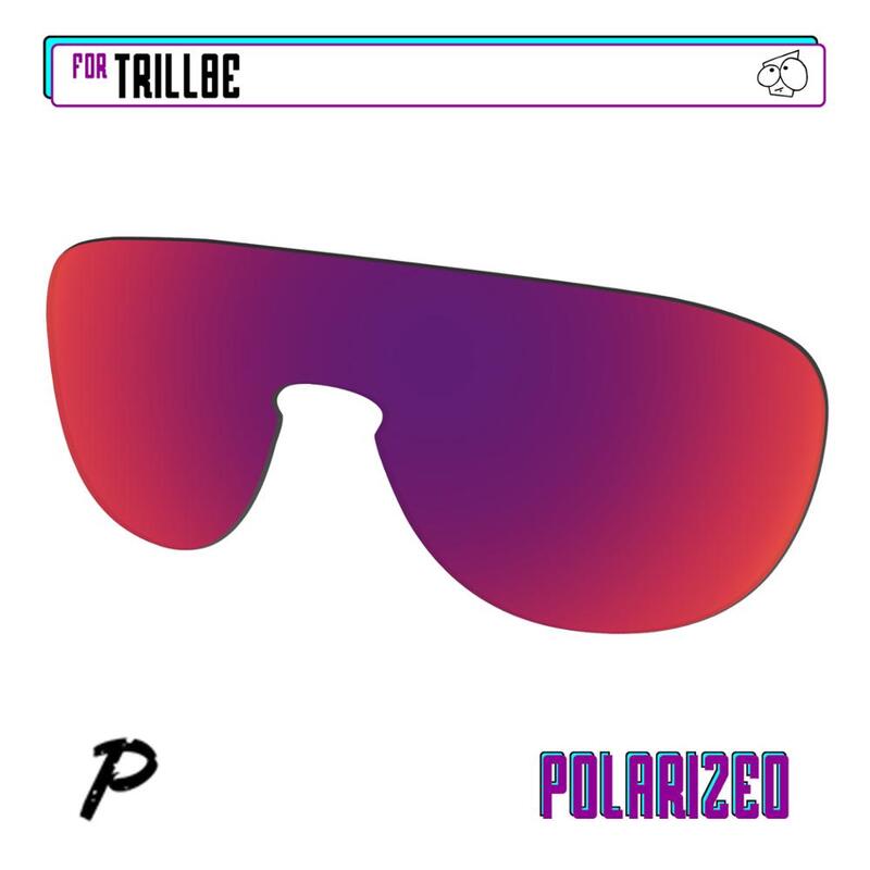 Ezreemplace-lentes polarizadas de repuesto para gafas de sol, lentes de sol, para-gafas de sol, montura de Midnight P