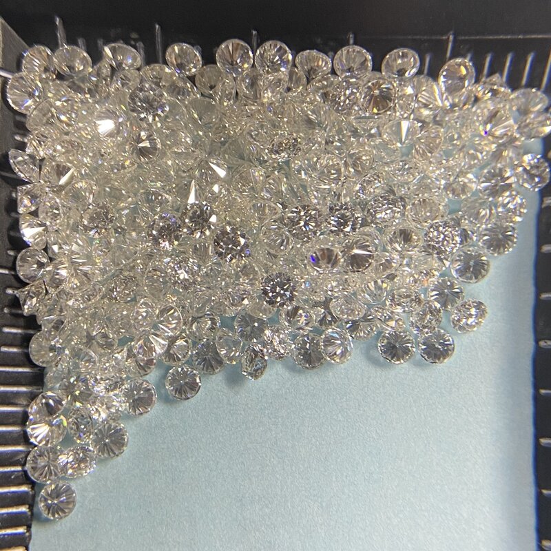 1 quilates/saco solto diamante pedra 1.30mm gh vs cvd diamante hpht diamante pedra preço