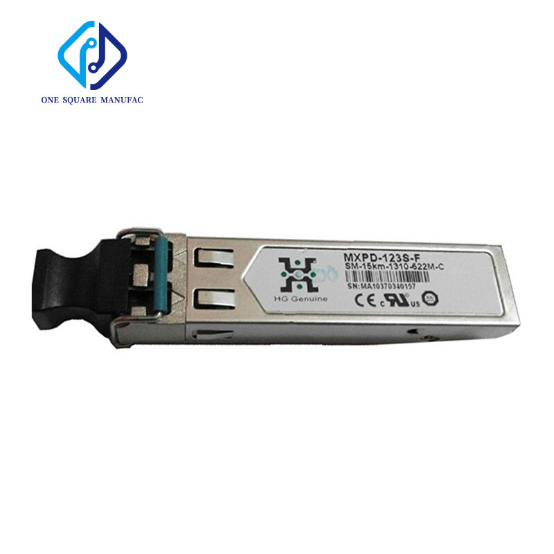 HG ของแท้ MXPD-123S-F 622Mbps-15km-1310nm-SM-ESFP Optical Fiber Transceiver