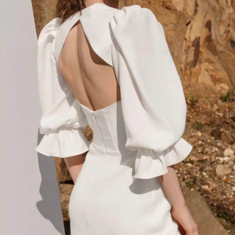 Whit Stil Elegante Partei Bankett Host Split-ende Kleid Kann In Der Regel Getragen Werden Kleid Kleid