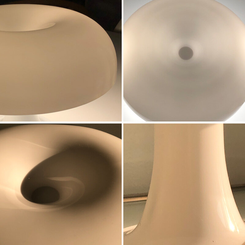 Lámpara de mesa Led de seta de diseñador italiano, iluminación de decoración de dormitorio de Hotel, mesita de noche, sala de estar, luces de escritorio minimalistas modernas