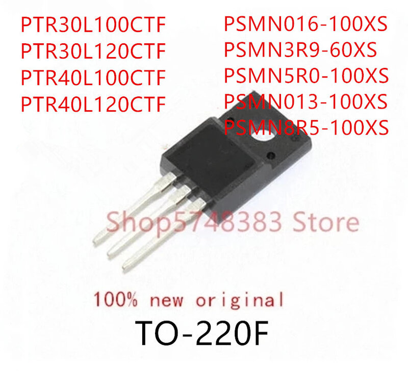 10 pièces, PSMN016-100XS PSMN3R9-60XS PSMN5R0-100XS PSMN013-100XS PSMN8R5-100XS