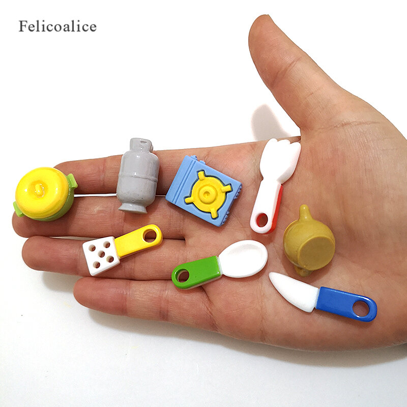 4Pcs/lot Funny Kids Simulation Kitchen Toys Cooking Cookware Children Kitchen Tableware Pretend Role Play Toy for Kids