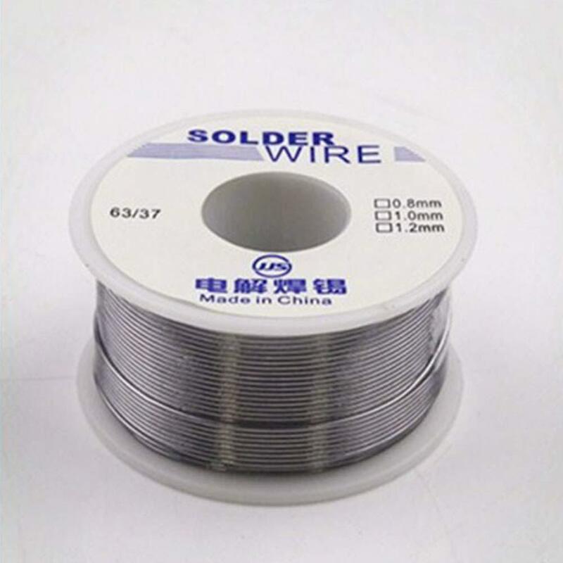 Fio de solda com Rosin Core, Soldagem Tin Lead Roll, Melt Roll, não Clean, Flux 2,0%, 50g, 1.0mm, 0.8mm