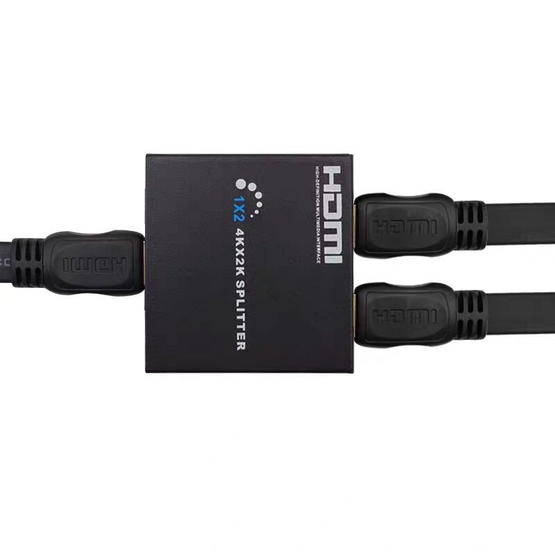 Divisor de alimentación HDMI para Full HD 1080p y 3D, compatible con una entrada a dos salidas, 1x2