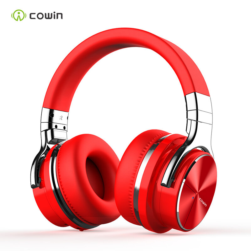 Cowin E7PRO Active Noise Cancelling Headphones Wireless Bluetooth Headset HiFi Stereo Headphones with Microphone