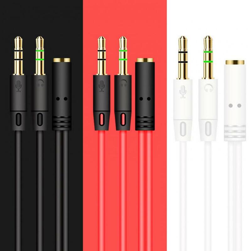 3 5mm Jack Audio Headphone Splitter Earphone Adapter Audio 3 5mm Female to 2 Male Jack Aux Cable for Phone