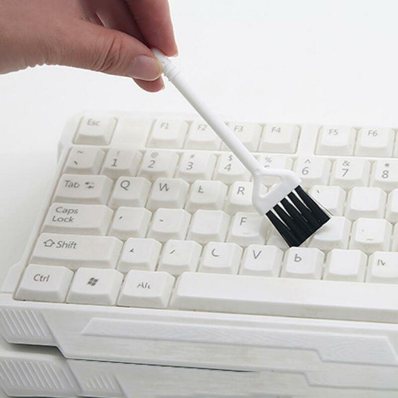Mini escova de limpeza portátil para limpador de poeira de canto teclado janela
