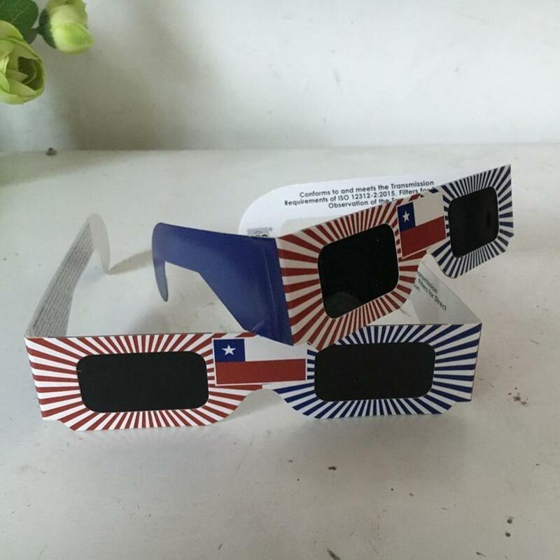 Total Solar Eclipse Glasses Paper Solar Eclipse Glasses for Viewing Frame Protect Your Eyes From Solar Eclipse