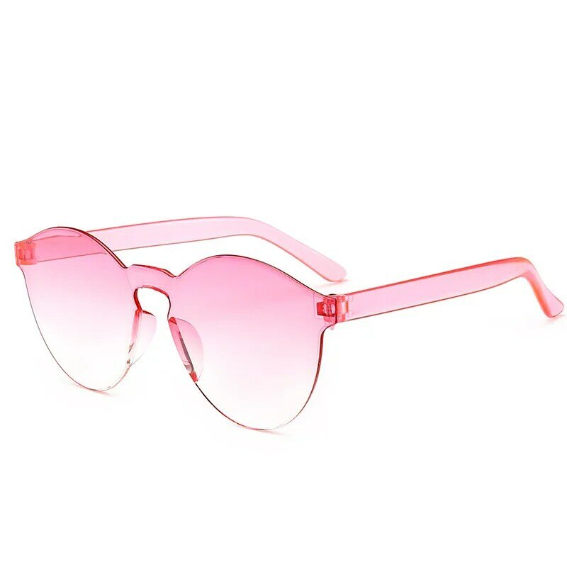 Cat Eye Candy Farbe Vintage Sonnenbrille Frauen Luxus Rosa Schwarz Rot Bunte Leichte Gradienten Sonnenbrille Brillen UV400