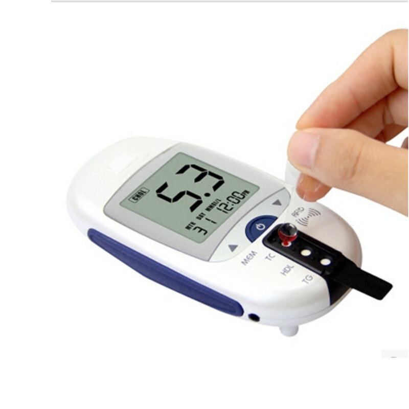 5 in 1 Lipid Meter HDL LDL Cholesterol Triglycerides Glucose Test Meter Monitor