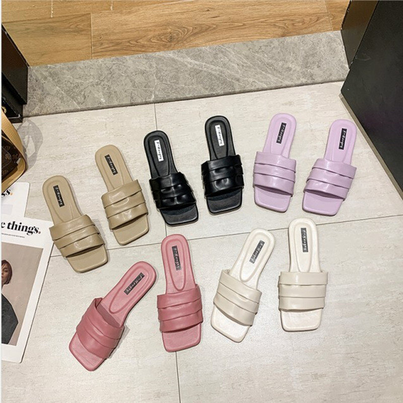 Women's sandalss Brand Summer The New Fashion Comfortable Open Toe Sandals Casual Beach Outdoor Slippers Size 36-40 wholesale