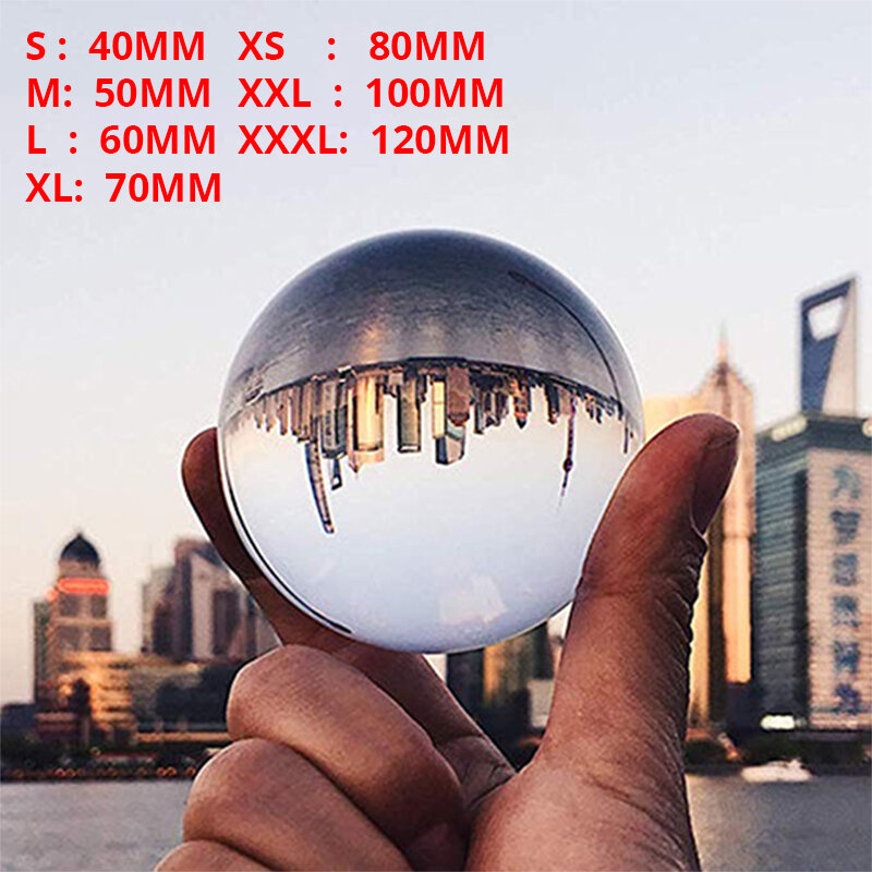 Globe K9 lustre transparent à lentille, boule de cristal, support pour la photographie, sphère décorative de maison