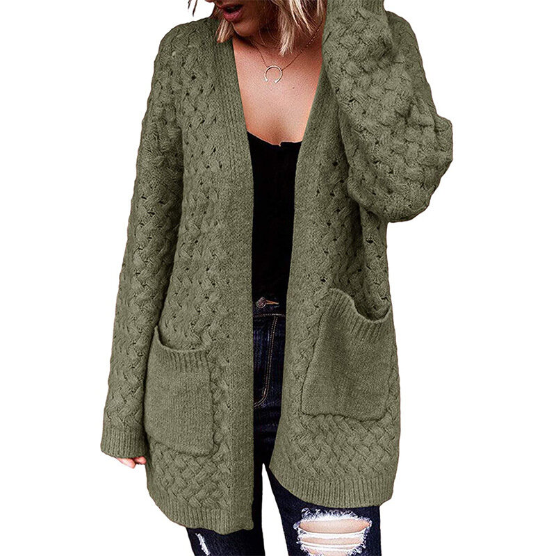 2021 Cardigan da donna maglione di Cashmere invernale manica lunga scollo a V maglione da donna Cardigan maglione lavorato a maglia maglioni Pull Femme Coat