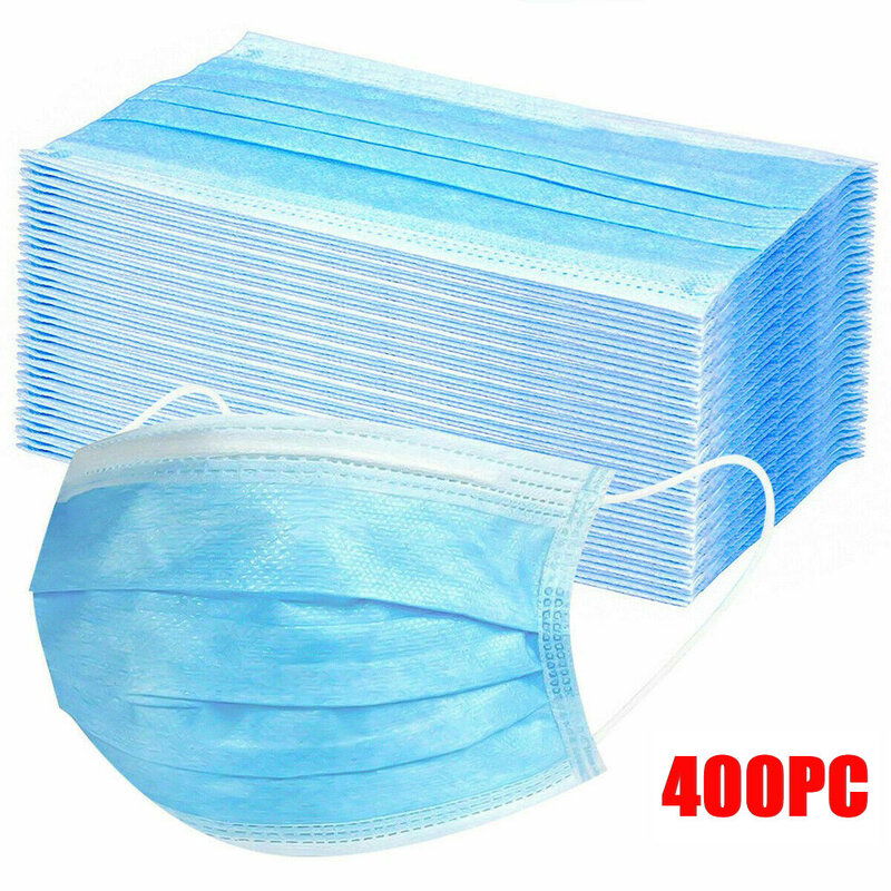 600pcs lot Disposable Face Mascarillas Anti-Dust Face Surgical Filter Earloop Activated Carbon Blue Non-woven Medical Dental Use