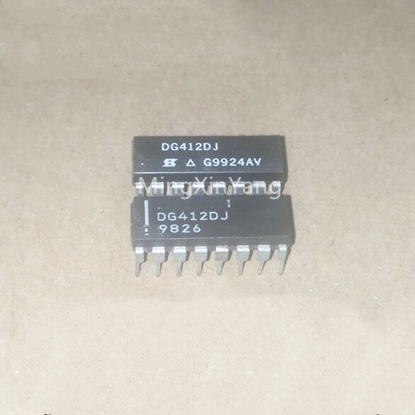集積回路チップ5個dg412djディップ-16