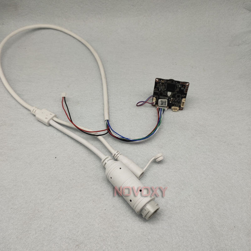 PoE-кабель от 48 В до 12 В с аудио IP-камерой постоянного тока, кабель RJ45, Встроенный PoE-модуль для платы IP-камеры CCTV