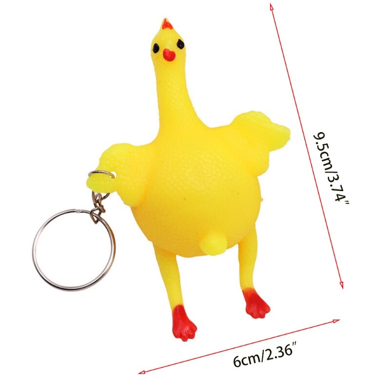 2021 nowy Squeeze układanie jaj prezent Relax relief stres zabawna dekompresja zabawka kurczak