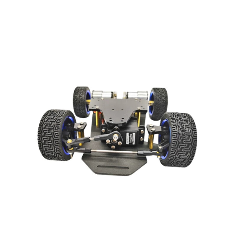 Telaio per auto Encoder a doppio motore modello di auto competizione di ingegneria il modello di auto è simile al volante del modello di auto C.