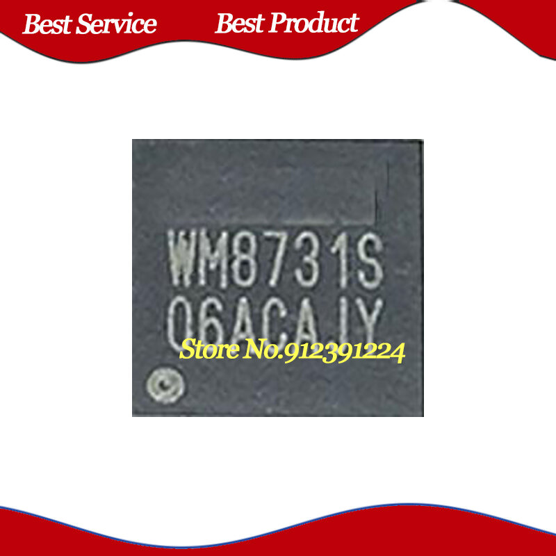 WM8731SEFL WM8731S QFN28 nuevo y Original en Stock, lote de 5 unidades