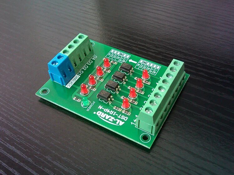 Optocoupler Isolation Board Voltage Converter Isolated Module PLC Signal Level Board NPN Output 1.8V 3.3V 5V 12V 24V PNP Output