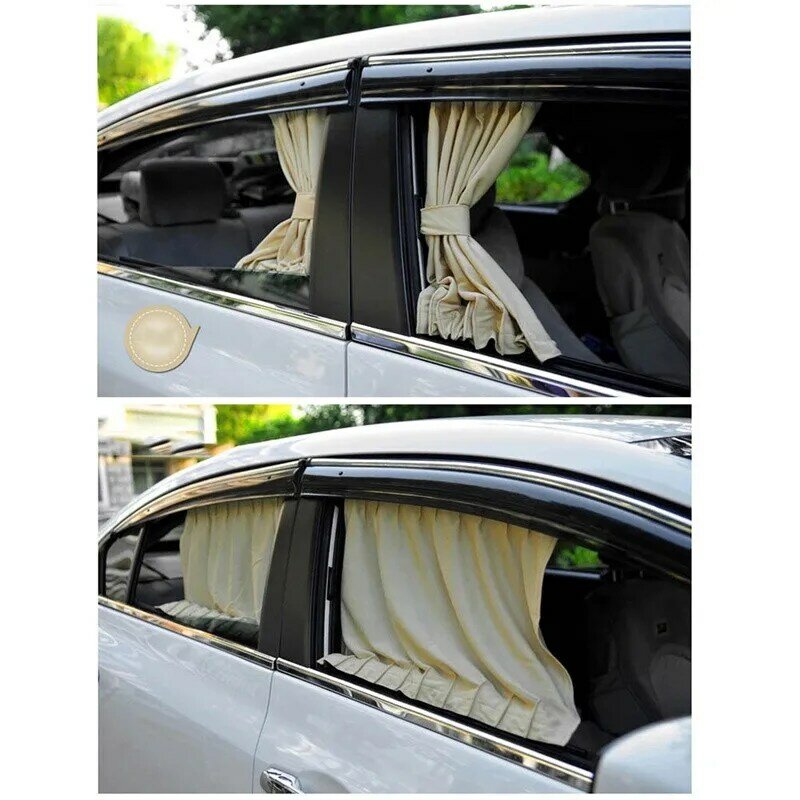 2 pezzi parasole universale tenda per Auto finestra laterale per Auto tende parasole per finestre Auto tenda per visiera parasole copertura per Auto-Styling