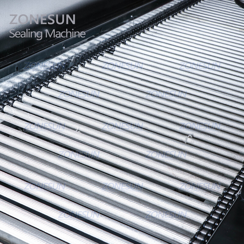 ZONESUN الحرارة ختم ماكينة تعبئة ماكينة تغليف بالانكماش آلة تغليف بلاستيكية المائدة طبقة الكلوريد متعدد الفينيل آلة