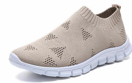 YEELOCA 2020  Breathable Mesh Platform Sneakers a001 Women Slip on Soft Ladies Casual Running Shoes XS0889