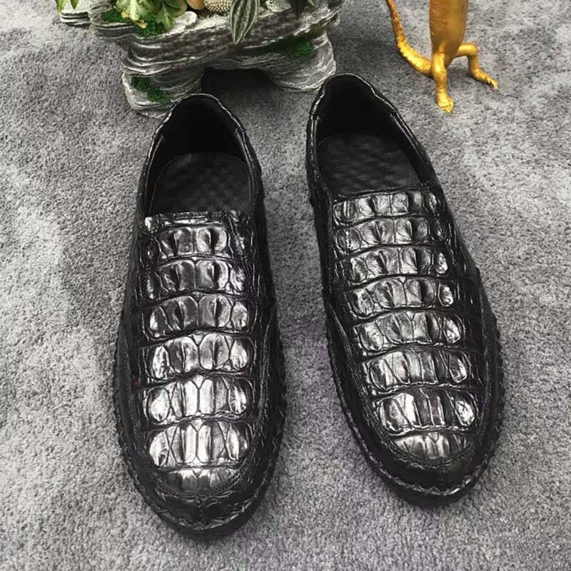 Мужская обувь xinepiju, Крокодиловая Кожа, мужская обувь, Кокосовая обувь, Новое поступление, модная