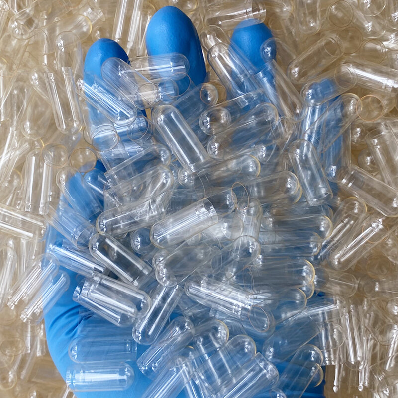 Cápsula de gelatina vacía para uso en el hogar, cápsula de producción de cápsulas vacías de 00/0 piezas, por separado, por paquete de 000/1000 Uds.
