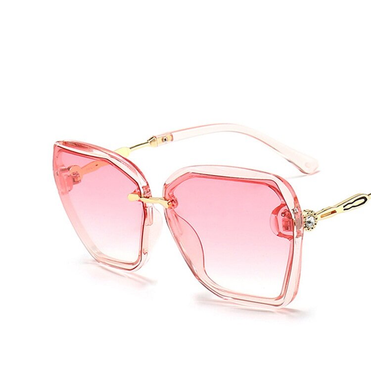 Женские солнцезащитные очки в винтажном стиле, большие квадратные очки в оправе, роскошные брендовые солнцезащитные очки в стиле ретро 2020