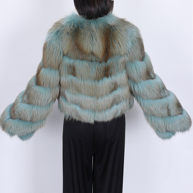 Zimowe prawdziwe futro z lisów damskie płaszcz z kapturem naturalne prawdziwe futro z lisów naturalne futro z lisa kamizelka kamizelka