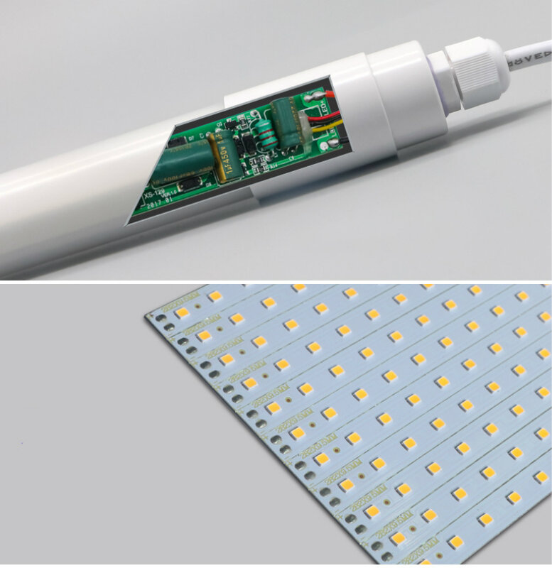 Toika 100pcs T8 LED Grow Light Full Spectrum  Waterproof IP65 2ft 20W 600mm LED Tube  Phyto Lamp For Plant  AC85-265V