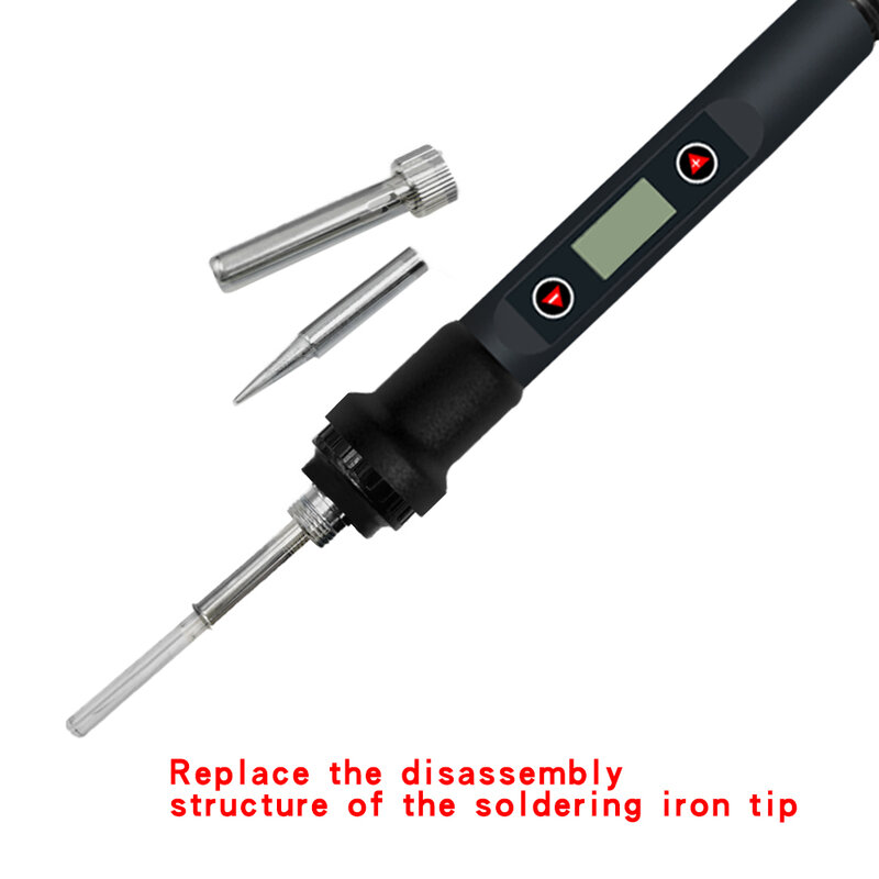 Electric soldering iron 80W LCD Digital Display Adjustable temperature soldering iron tips 220V/110V Welding solder tools