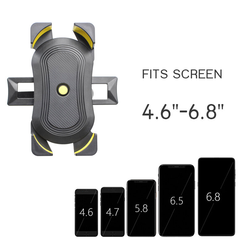 Accessori per passeggini supporto per telefono cellulare Rack universale 360 carrello per carrozzina girevole supporto per telefono per bicicletta per dispositivo Gps per iPhone