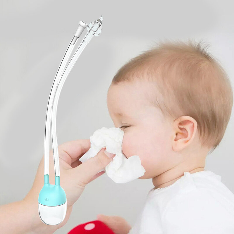 Baby Nase Reiniger Sucker Werkzeug Schutz Kinder Mund Saug Katheter Waschbar Art Neugeborenen Gesundheit Pflege aspirador nasen