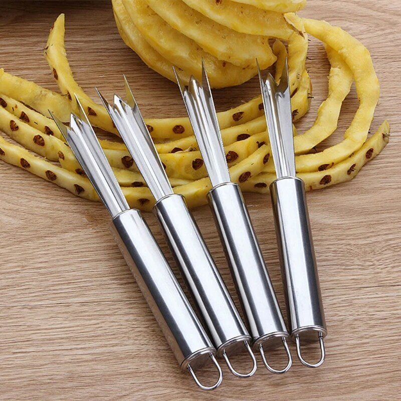 Нож для удаления ананасов из нержавеющей стали, нож для фруктов, нож для глаз, кухонные инструменты A0NC