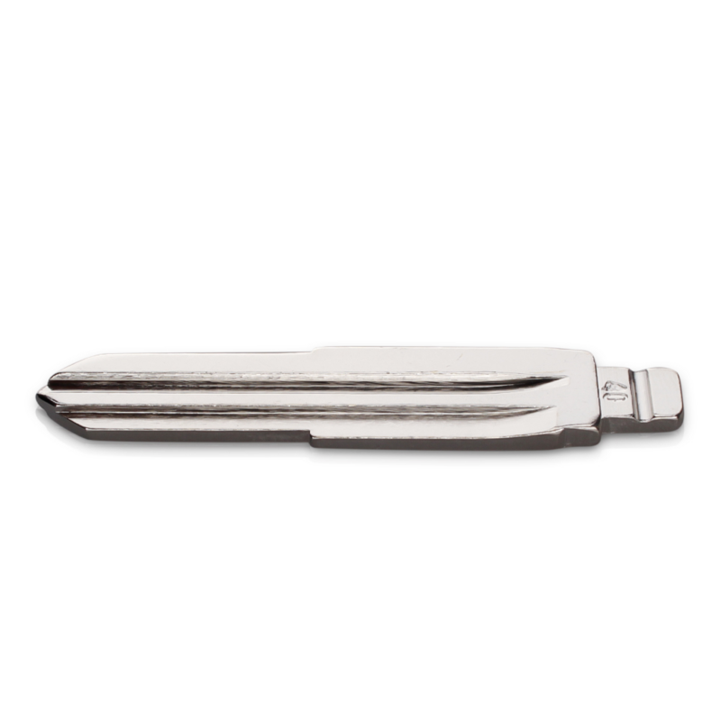 5 pçs flip lâmina chave do carro #40 dwo5 metal em branco sem corte flip kd vvdi remoto chave lâmina para chevrolet epica