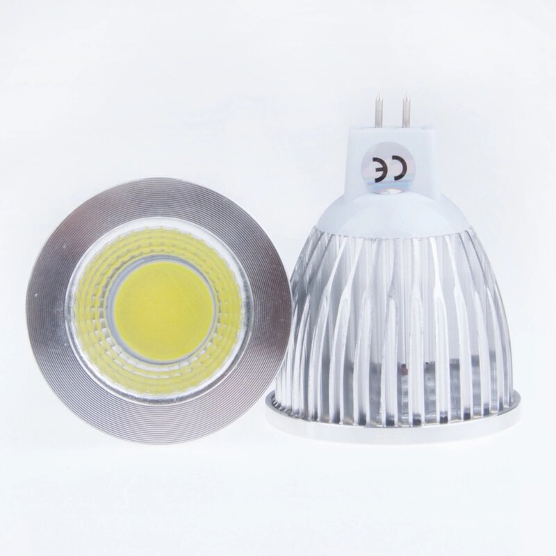Lámpara Led de alta potencia, foco regulable, MR16, GU5.3, COB, 6w, 9w, 12w, blanco frío y cálido, Bombilla de 12V, GU 5,3, 220V, novedad