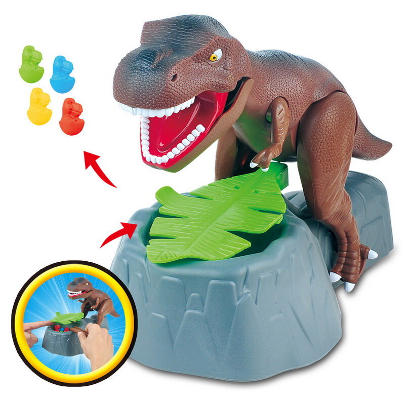 Scherzi pratici creativi giocattolo di dinosauro elettrico giochi di feste in famiglia gioco di mordere classico regalo per bambini per bambini