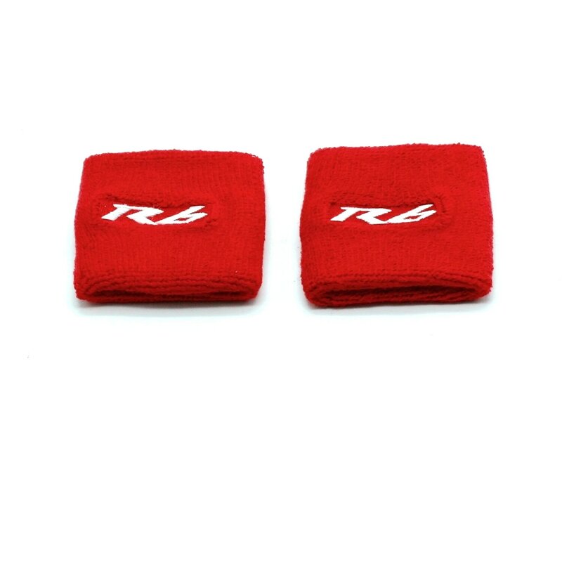 Cubierta de depósito de líquido de frenos de motocicleta, calcetín rojo/Negro/azul para Yamaha YZF -R6 R6