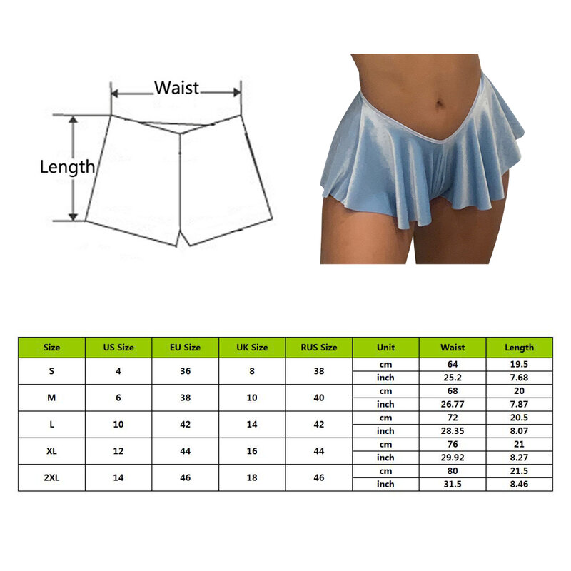 2021 Sexy Ladies Summer Fashion Mini Short Velour Shorts Skirts For Women Low Waist Velvet Solid Color Ruffles Booty Shorts