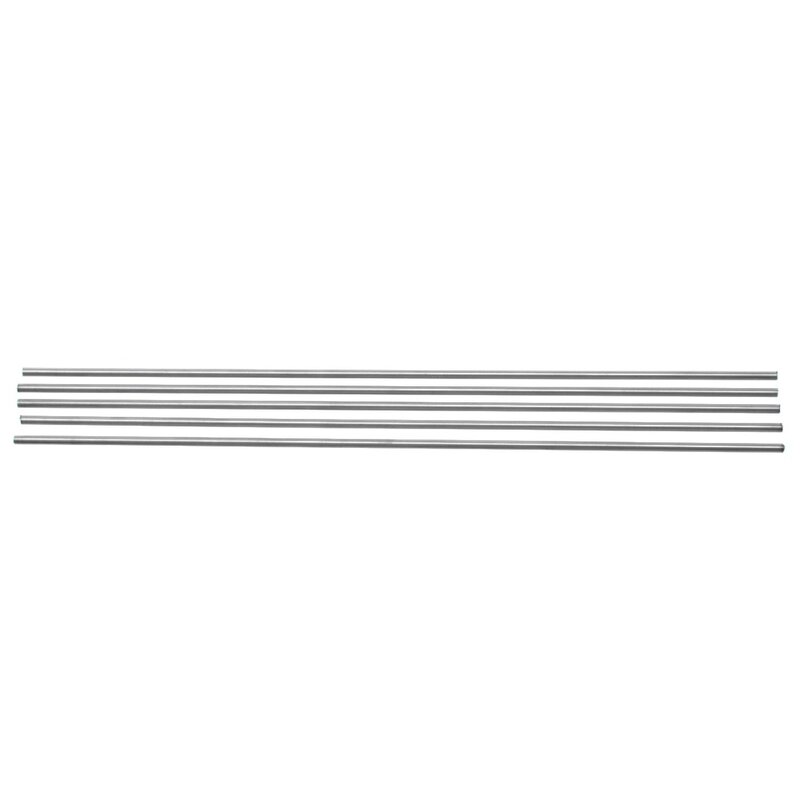 5 Stks/set Zilver 304 Roestvrij Staal Capillaire Buis 3Mm Od 2Mm Id 250Mm Lengte Home Improvement Accessoires