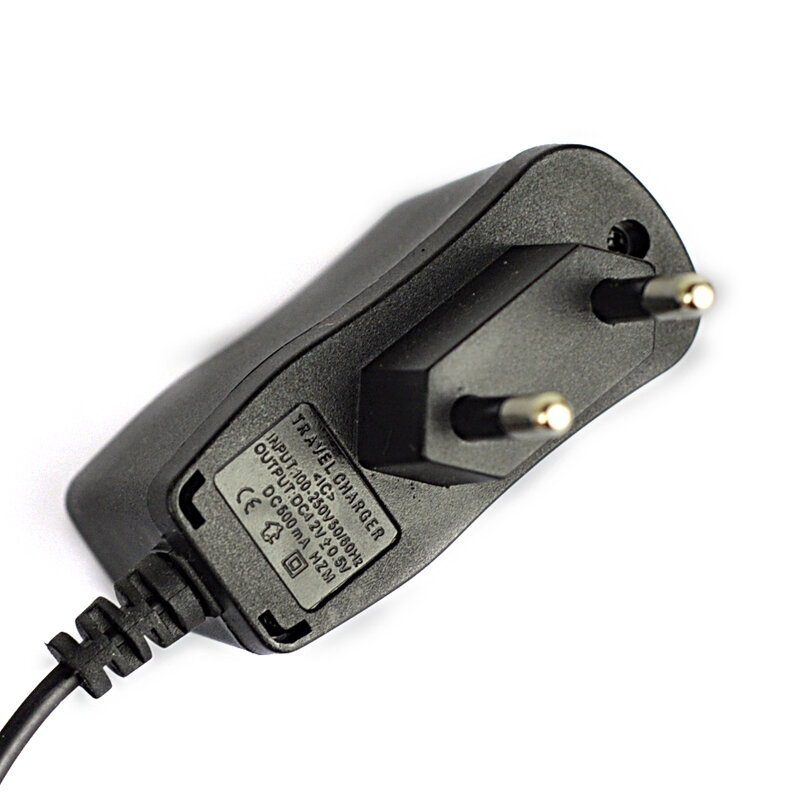 BORUIT 4.2V EU/AU/US Plug DC3.5MM Charger Cable For Headlamp Headlight Flashlight Forehead Head Torch Charging
