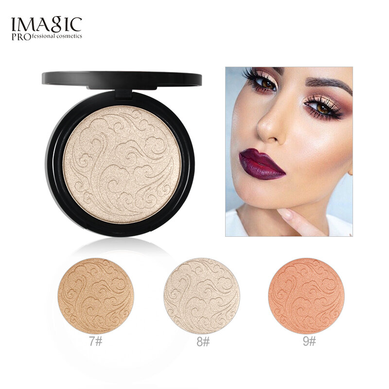 IMAGIC High lighter Powder makeup professional brightening facial contour Highlighter Powder 3 color for choose