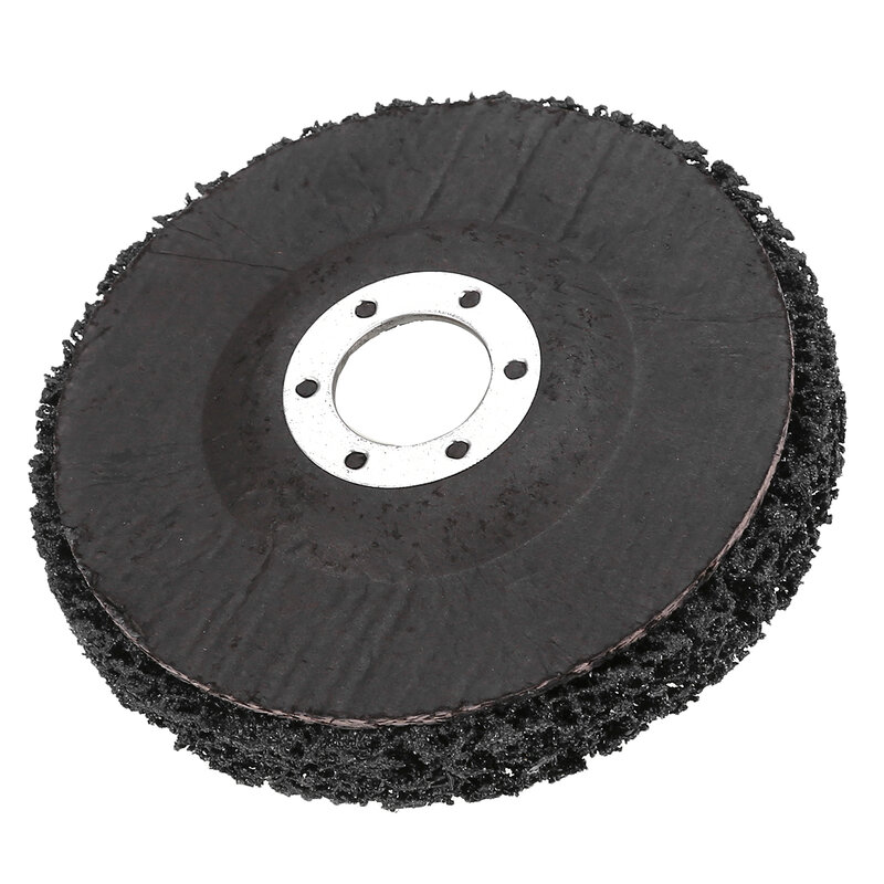 Disco de tira 5 peças 40 # lixa de polimento almofada de roda de moagem para remoção de ferrugem de tinta limpa ferramenta de ângulo abrasivo