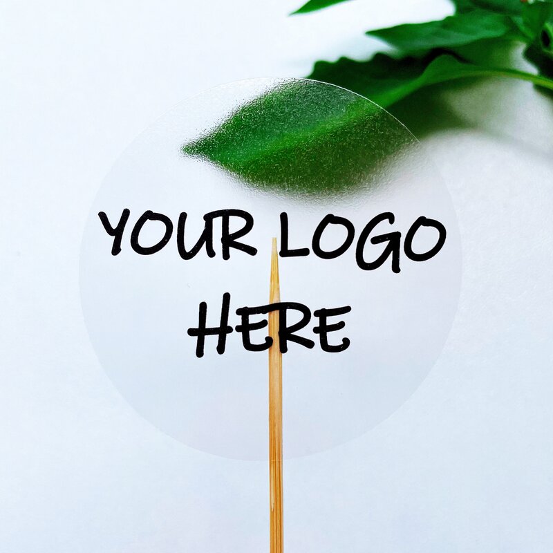 Pegatinas personalizadas con logotipo, etiquetas de embalaje, diseña tu propia pegatina, 1000 Uds.