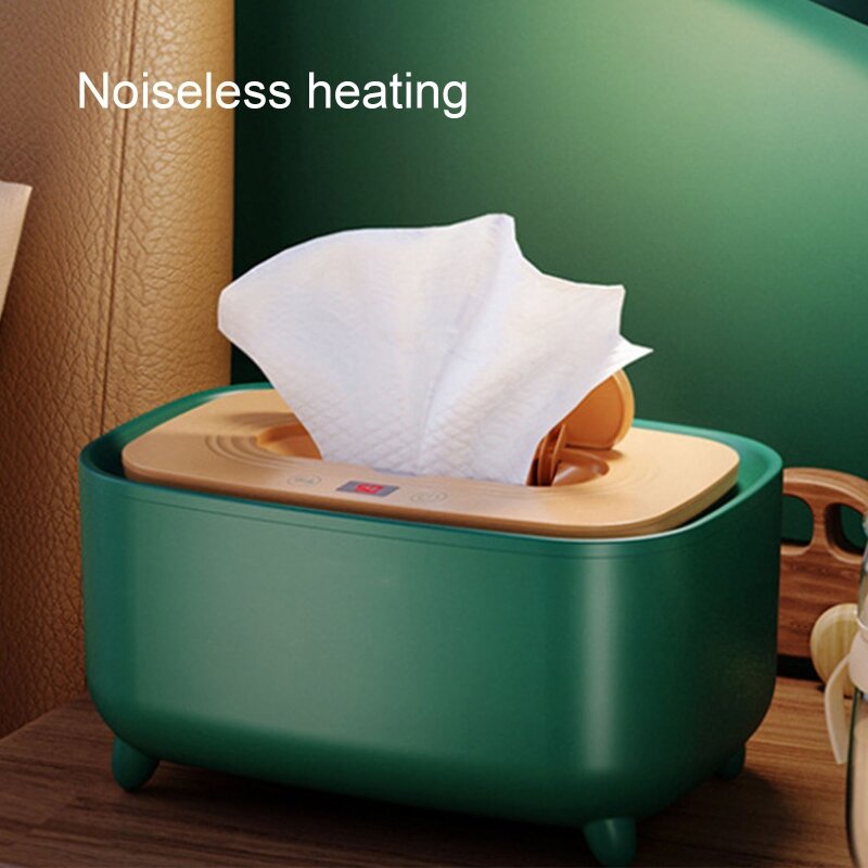 Bebê limpar mais quente toalhetes dispensador aquecedor de toalha molhado guardanapo caixa de aquecimento casa carro mini wipe warmer caso