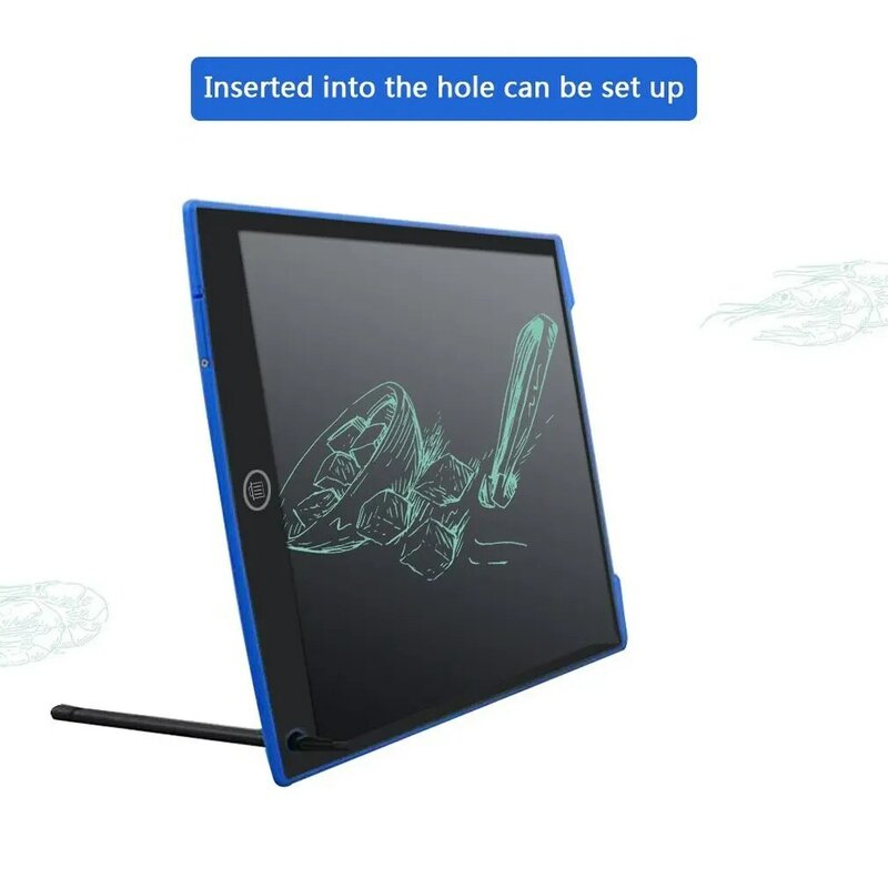 Tablet tulisan LCD 4.4 inci, Tablet Pad tulis elektronik layar LCD, Tablet gambar grafis Digital, bantalan tulisan tangan edukasi